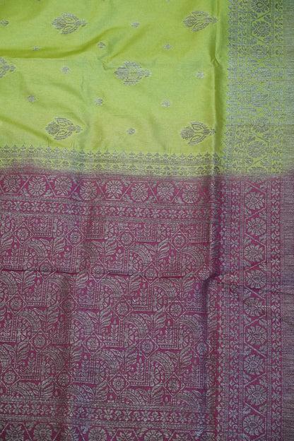 Soft Tussar Saree - Light Green