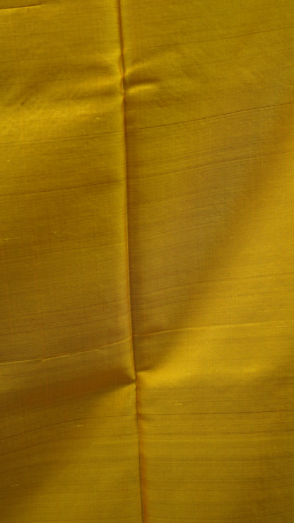 Pure Soft Silk Saree - Manthulir Green-Yellow