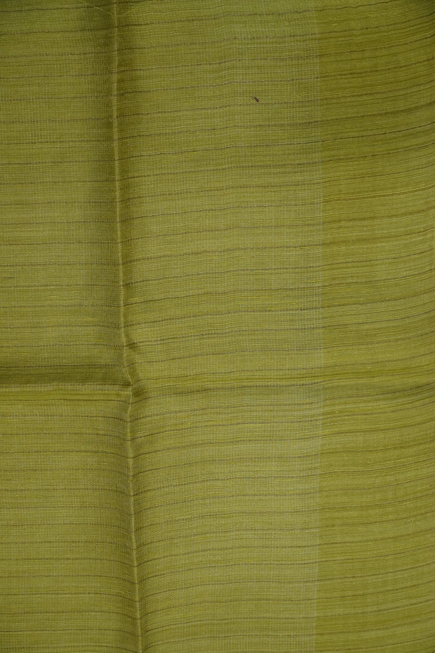 tissue Saree - Lime Green