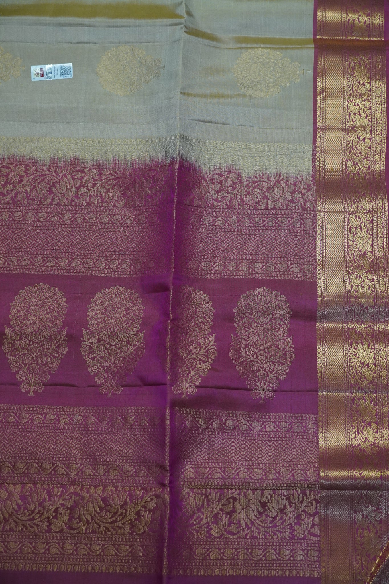 Pure Soft Silk Saree - Sandal - Pink