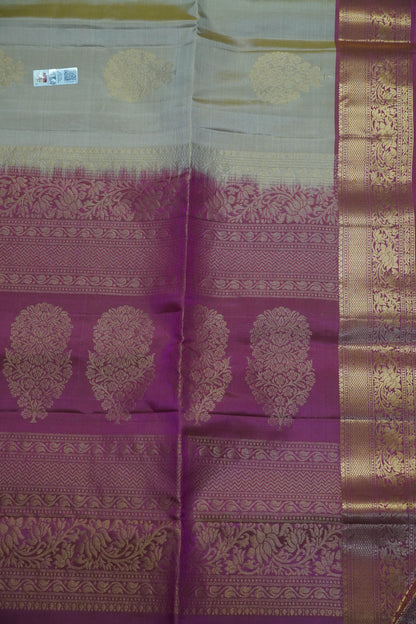 Pure Soft Silk Saree - Sandal - Pink