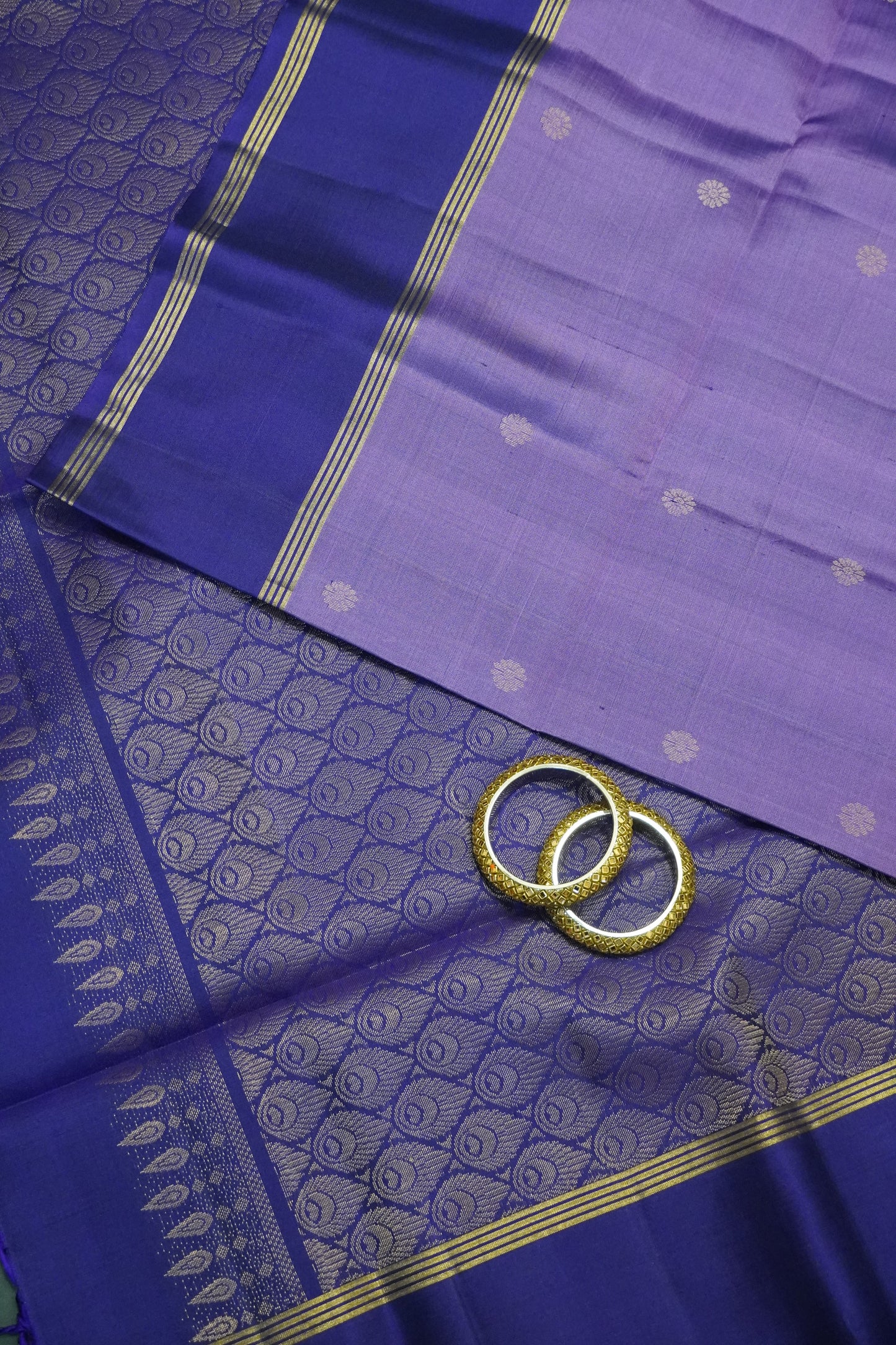 Pure Soft Silk Saree - Lavender