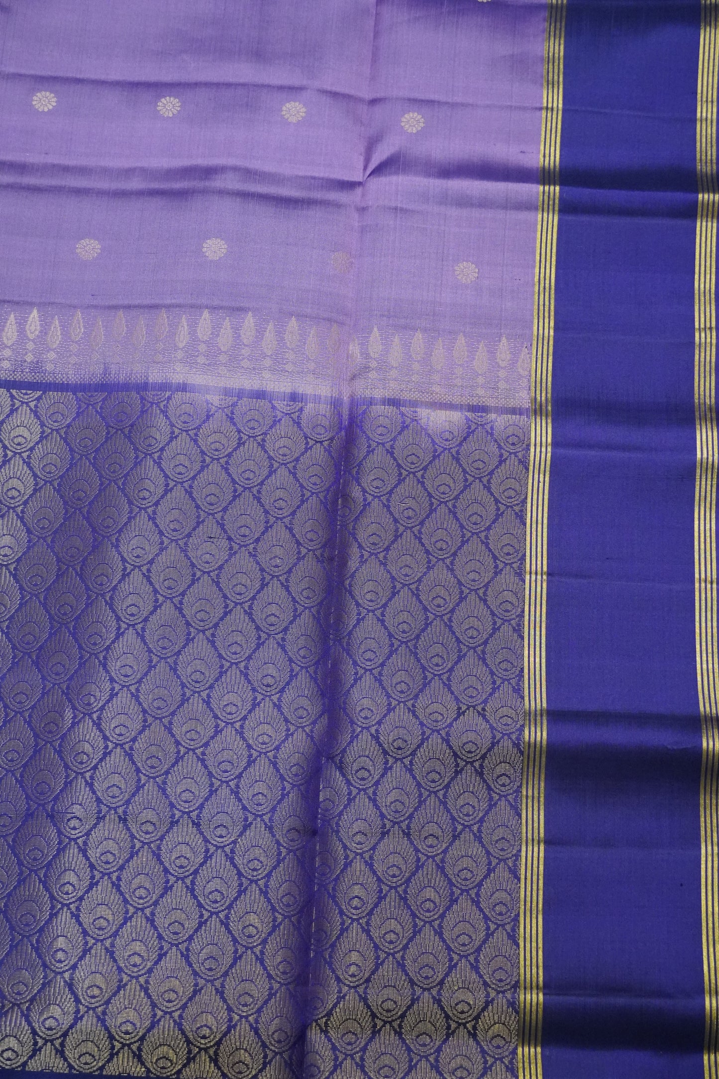 Pure Soft Silk Saree - Lavender