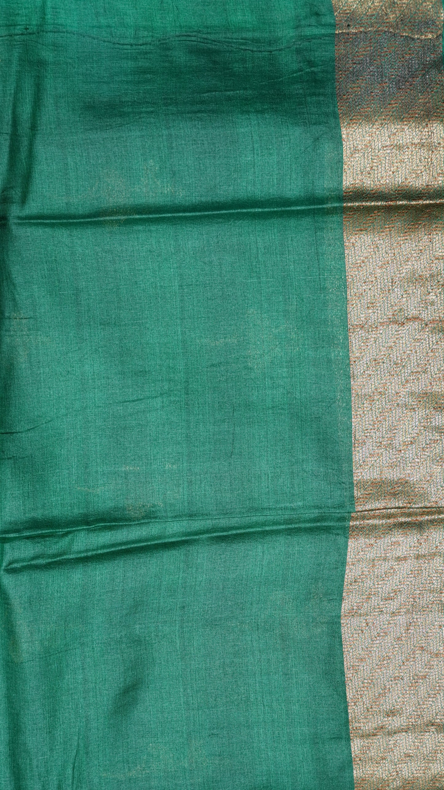 Pure Tussar Saree - Green