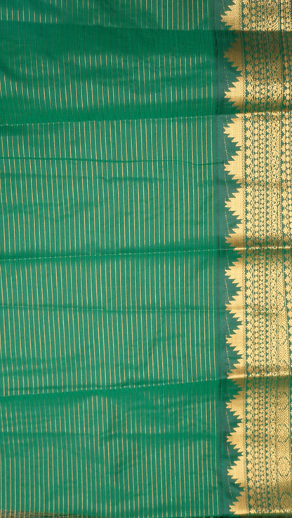 Semi Kanjivaram Silk Saree - Grey