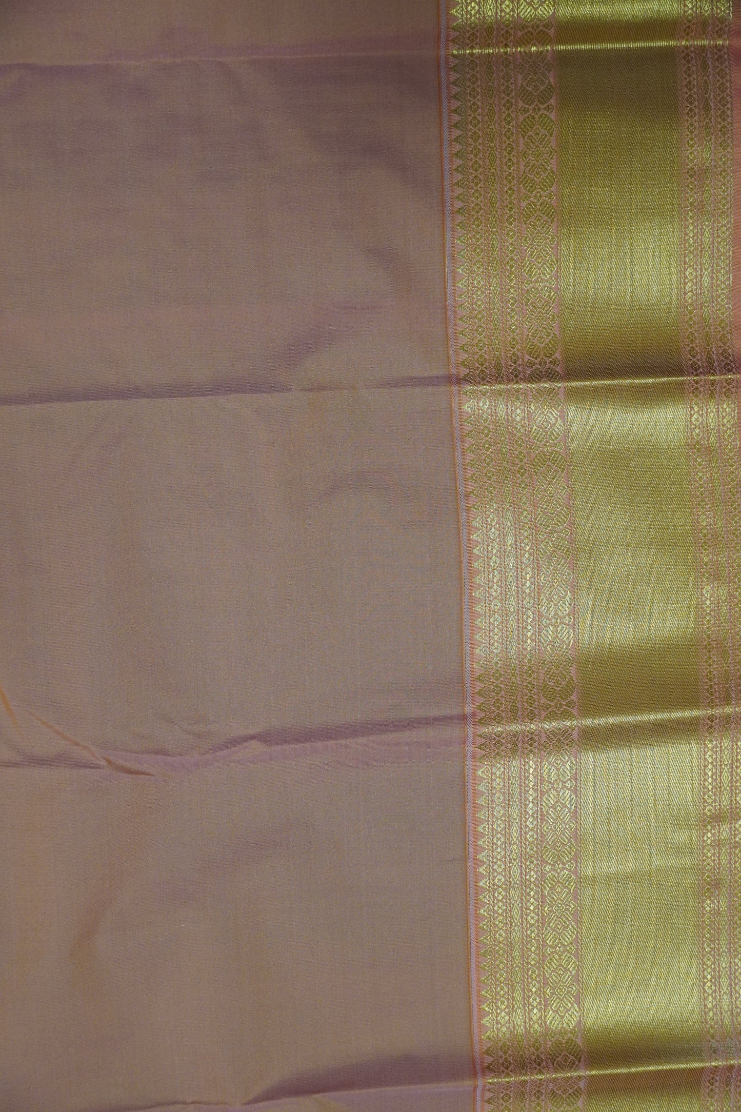 Semi Silk Saree - Dark Green