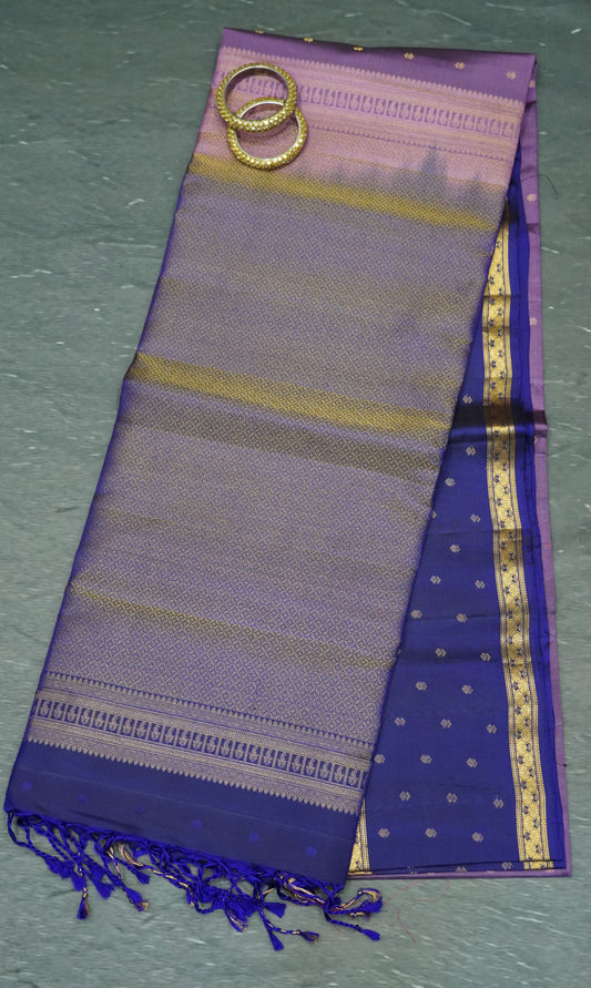 Pure Soft Silk Saree -Purple Voilet