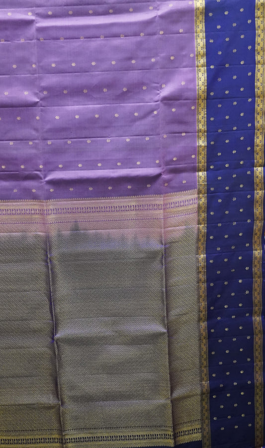 Pure Soft Silk Saree -Purple Voilet