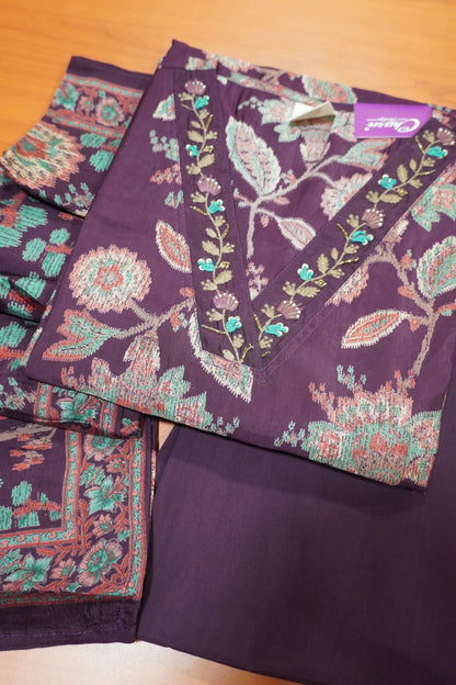 3 Pcs Kurti Set