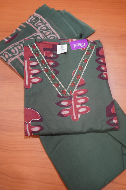 3 Pcs Kurti Set