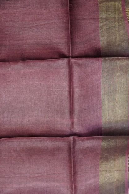 Pure Tussar Silk - Green