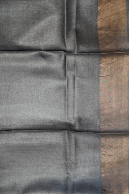 Pure Tussar Silk - Maroon