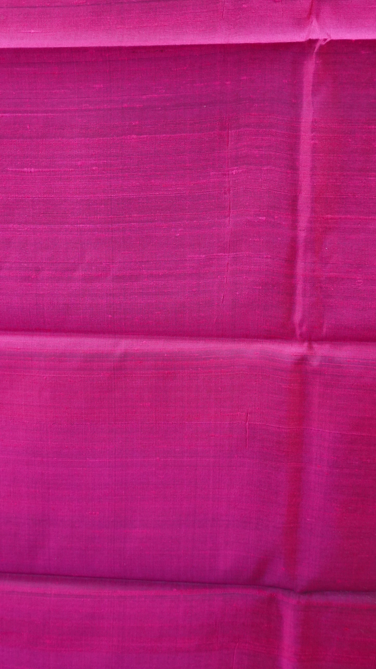 Pure Dupion Silk Saree - Checks Border - Pista Green