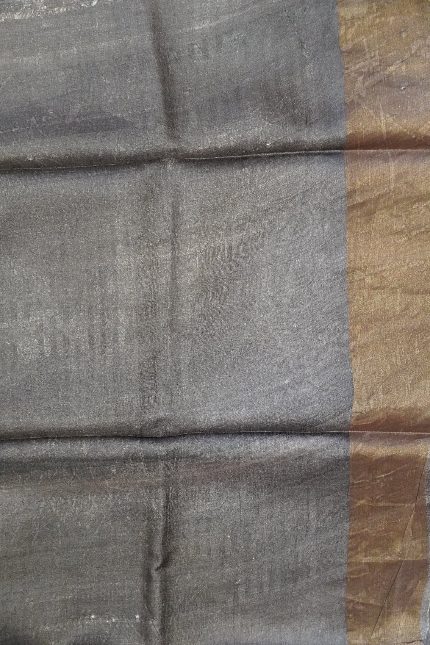 Pure Tussar Silk - Brown