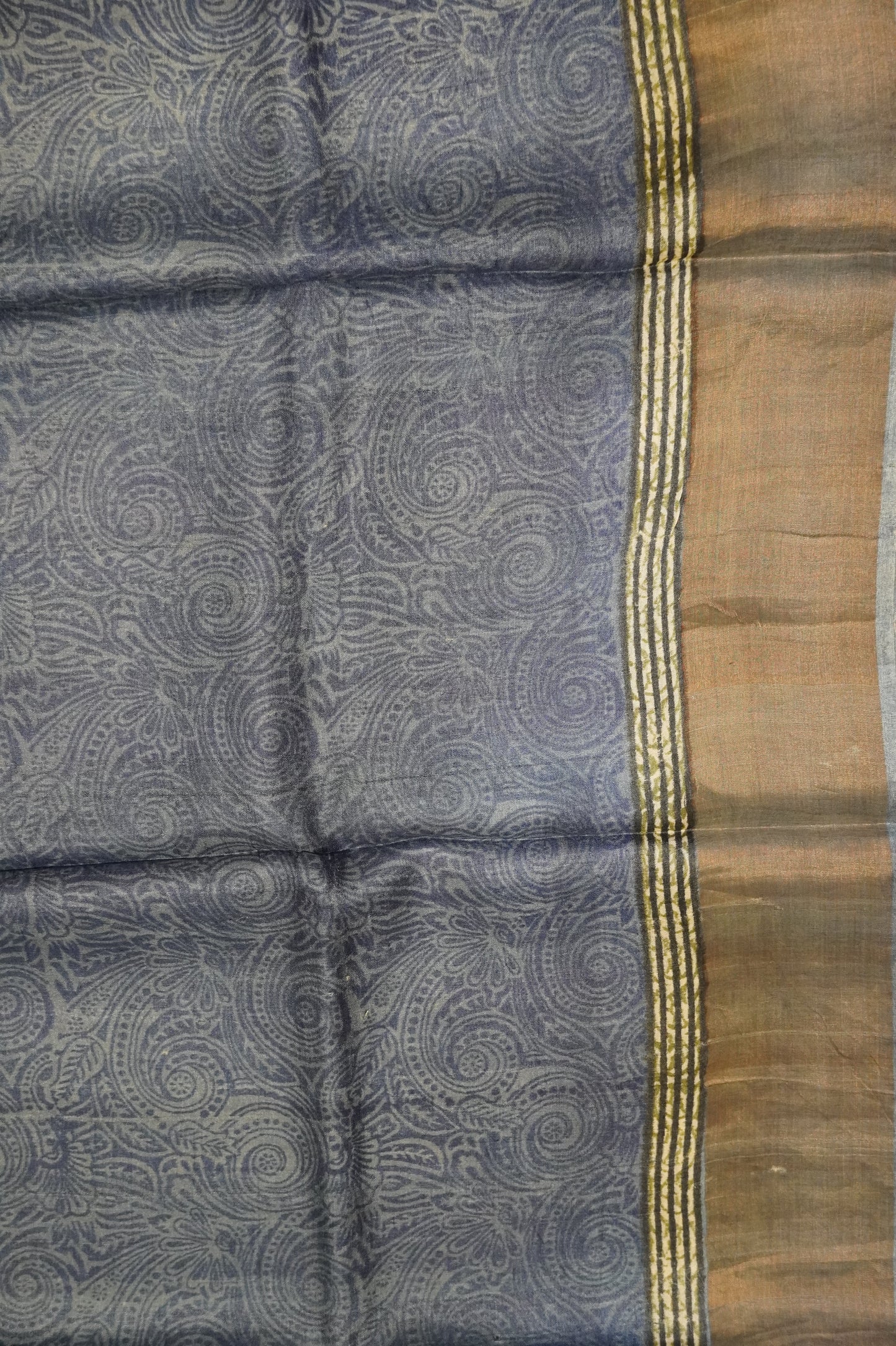 Pure Tussar Silk - Purple