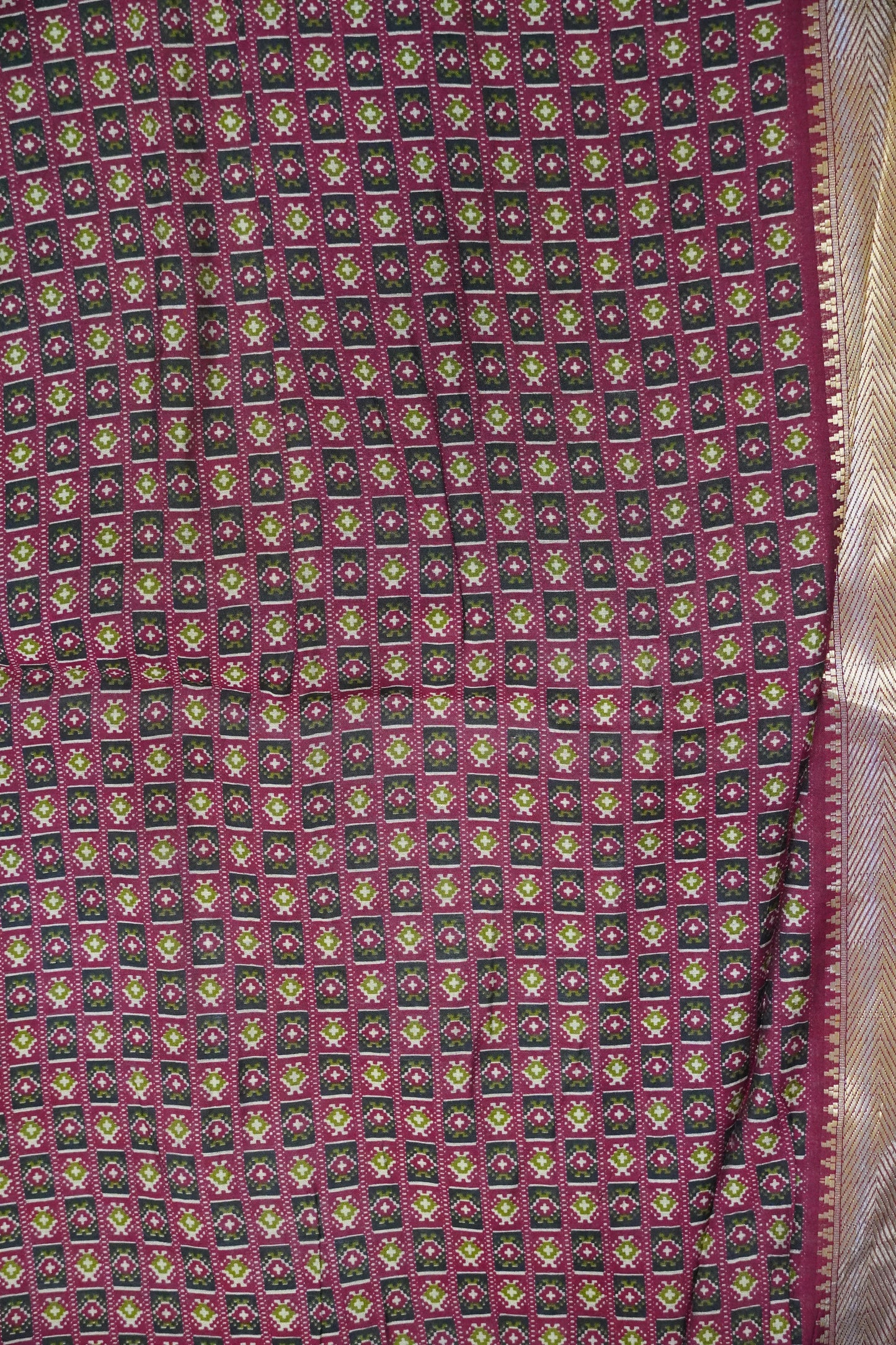 Malai Cotton Saree - Body Lines