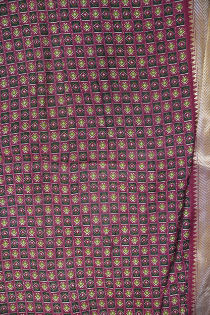 Malai Cotton Saree - Body Lines