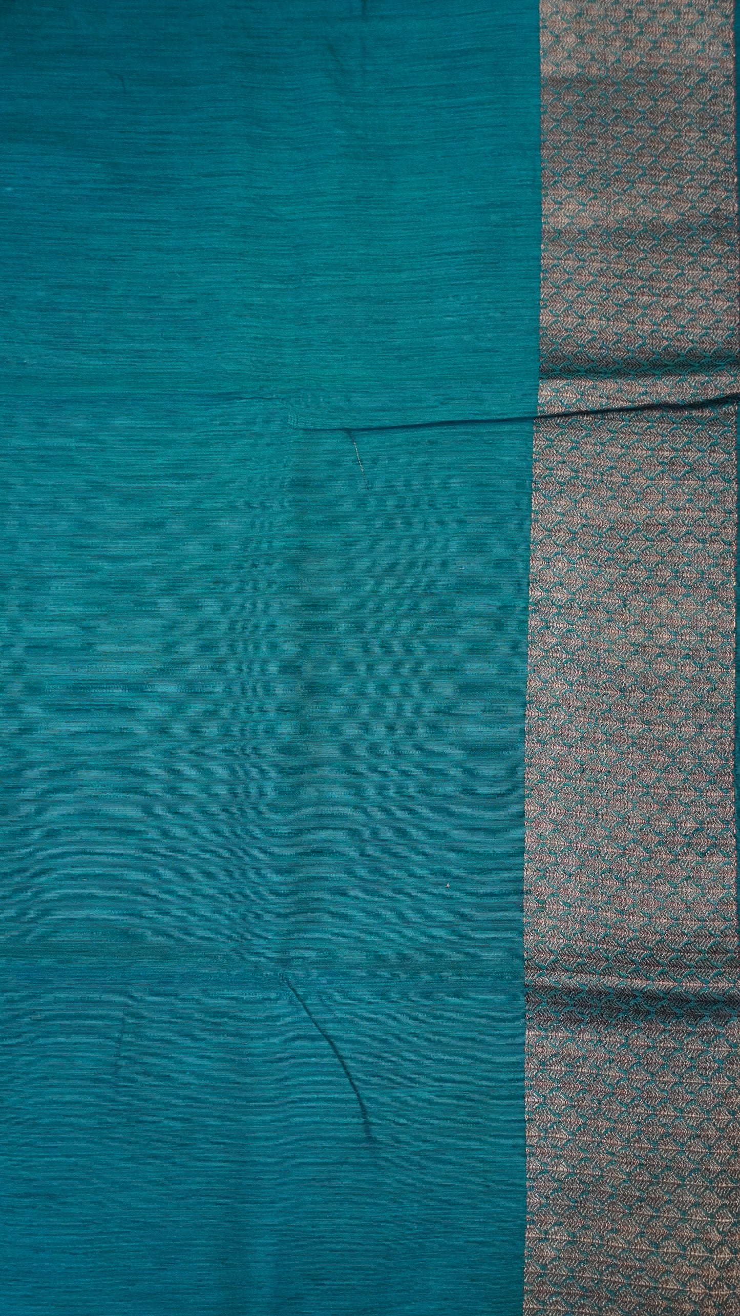 Bamboo Silk Saree-Wine Tree Zari embryoid Work