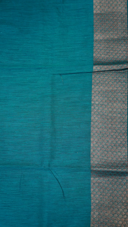 Bamboo Silk Saree-Wine Tree Zari embryoid Work