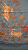 Jute Tussar Aplique Work Saree Blue thumbnail
