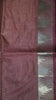 Semi Raw Silk Temple Border Reddish Peach to Maroon thumbnail