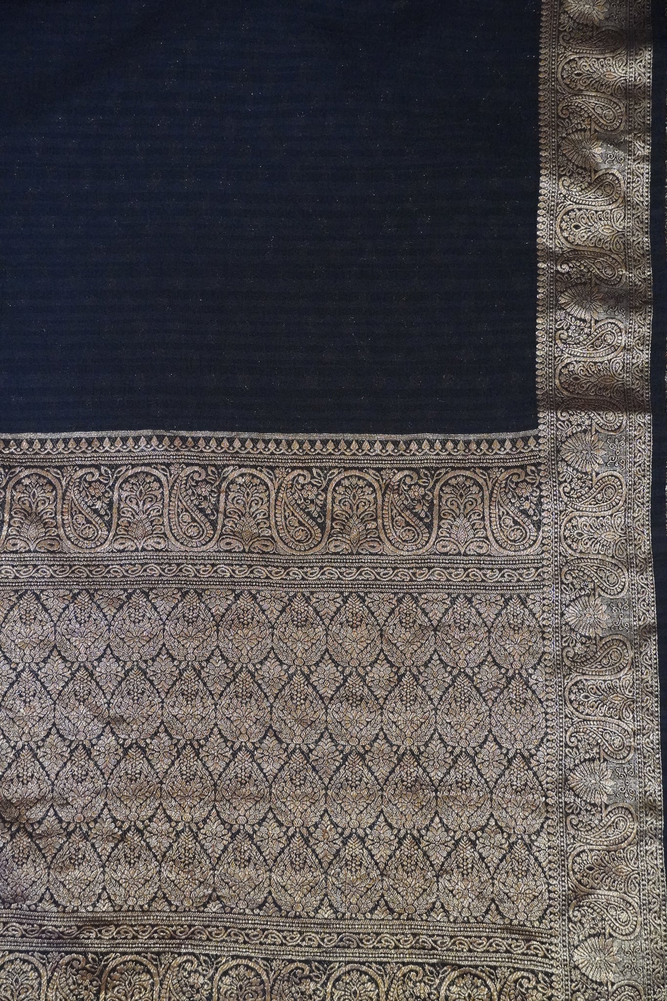 Banarasi Georgette Saree - Black