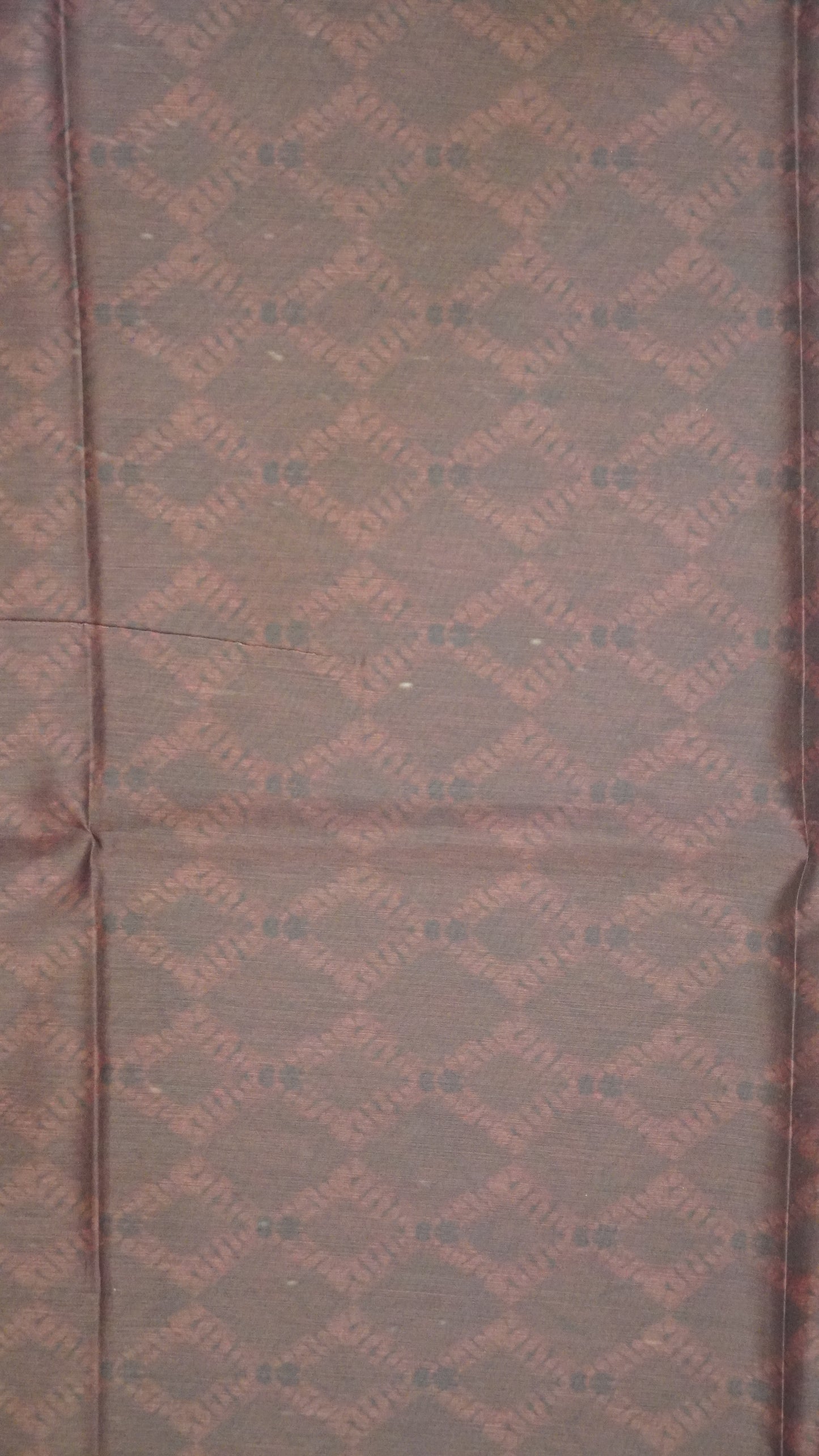 Chanderi Cotton Saree-Penn Kalamkari-Maroon