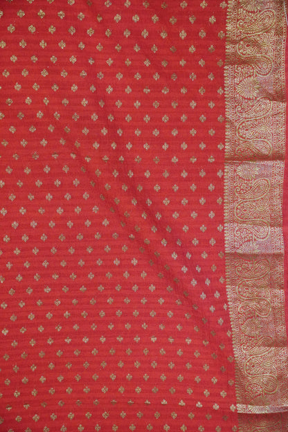 Banarasi Georgette Saree - Red
