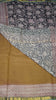 Kota Doria Cotton Saree Chocolate thumbnail