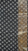Jute Shiffon Saree Black to Mustard thumbnail