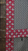 Jute Shiffon Saree Black to Pink thumbnail