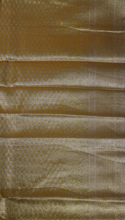 Bridal Tissue Saree-Full Gold