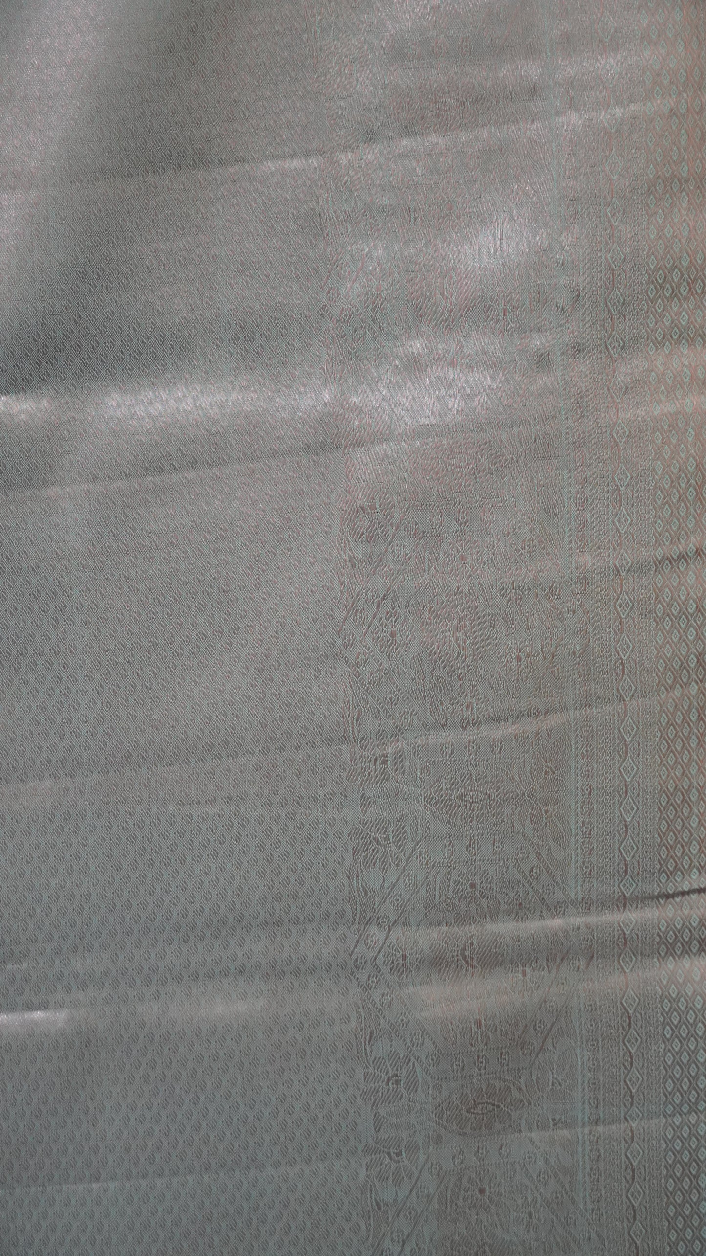 Bridal Tissue Saree-Onion Pink With Full Gold