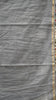 Semi Linen Lavender Saree With Madhubani Print Grey thumbnail
