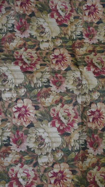 Tussar Saree - Bandini Golden Brown