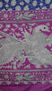 Semi Pattola Saree Floral Blue thumbnail