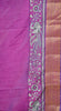 Semi Pattola Saree Floral Blue thumbnail