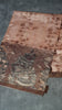 Semi Tussar Saree Kalamkari With Floral Pattern Brown thumbnail