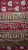 Dola Silk Warli Print Red thumbnail