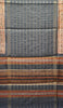 Semi Printed Pichwai Silk Saree Grey thumbnail