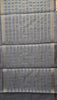 Semi Printed Pichwai Silk Saree Grey thumbnail