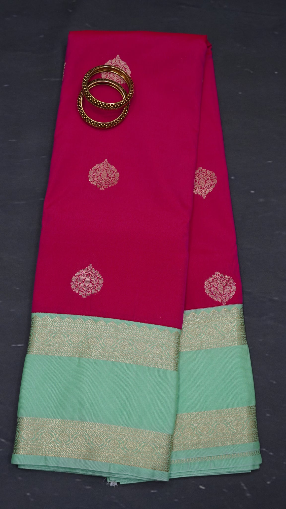 Semi Kanchipuram Silk Saree - Pink