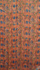 Semi Linen Saree Cream With Orange With Small Zari Border thumbnail