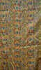 Semi Linen Saree Lavender With Light Orange With Small Zari Border thumbnail