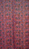 Semi Linen Saree Teal Green With Magenta With Small Zari Border thumbnail