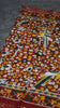 Semi Linen Kalamkari Saree Maroon thumbnail