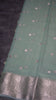 Art Zari Kota Pastel Saree Pista Green thumbnail