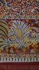 Semi Linen Kalamkari Saree Maroon thumbnail