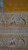 Semi Linen Mustard Yellow Saree With Madhubani Print thumbnail