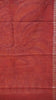 Semi Linen Kalamkari Saree Maroon thumbnail